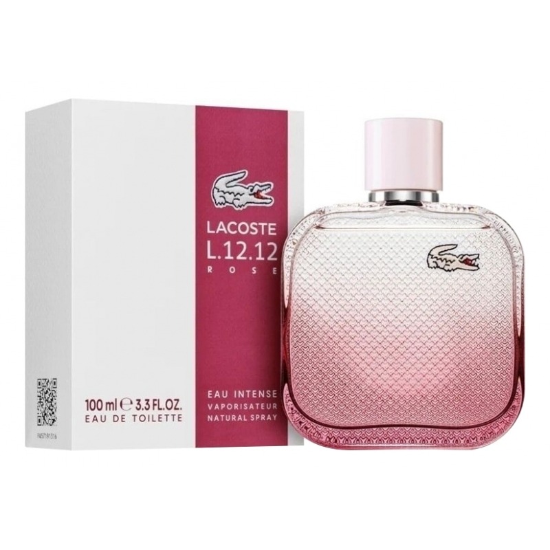 LACOSTE L. 12.12 ROSE EAU INTENSE туалетная вода (женские) 100ml ...
