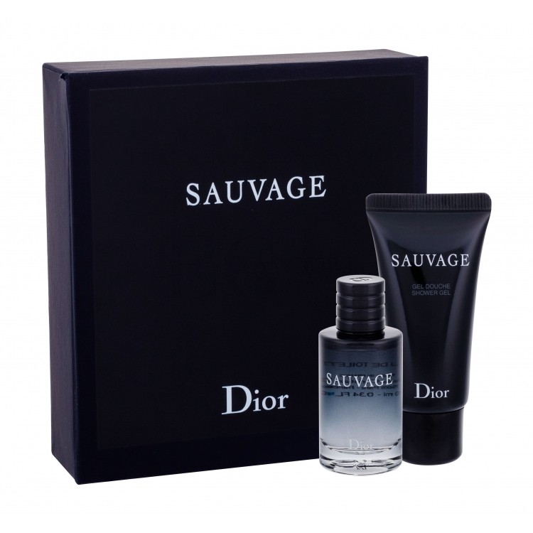 CHRISTIAN DIOR SAUVAGE парфюмерная вода (мужские) 10ml + 20ml sh/g