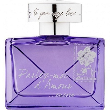 JOHN GALLIANO PARLEZ-MOI D’AMOUR ENCORE туалетная вода (женские) 80ml *Tester