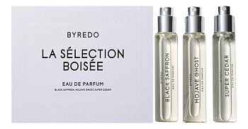 BYREDO LA SELECTION BOISEE set MOJAVE GHOST + SUPER CEDAR + BLACK SAFFRON парфюмерная вода 3*12ml