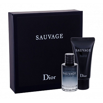 CHRISTIAN DIOR SAUVAGE парфюмерная вода (мужские) 10ml + 20ml sh/g