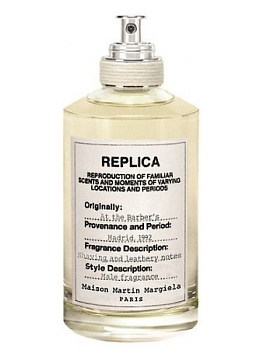 MAISON MARTIN MARGIELA REPLICA AT THE BARBER’S туалетная вода (мужские) 100ml Tester