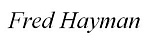 FRED HAYMAN