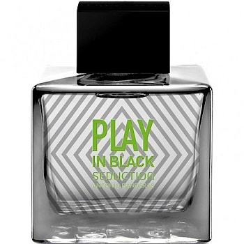 ANTONIO BANDERAS PLAY SEDUCTION IN BLACK туалетная вода (мужские) 100ml tester