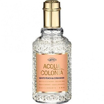 MAURER & WIRTZ 4711 ACQUA COLONIA WHITE PEACH & CORIANDER одеколон (унисекс)  50ml