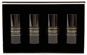 HAUTE FRAGRANCE COMPANY set DEVIL'S INTRIGUE+INDIAN VENUS+RED ICEBERG+SWORD DANCER парфюмерная вода (женские) 4*15ml